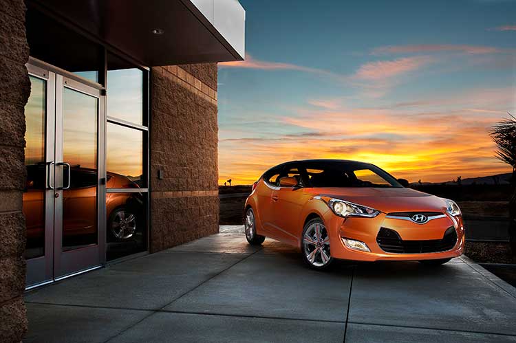 Hyundai Veloster 2012, nuevo cupé de tres puertas