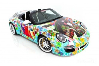 Arte en movimiento, Porsche 911 Speedster Art Car por Miguel Paredes