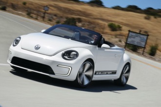 Auto Show de Detroit 2012: Volkswagen E-Bugster Concept, se aproxima el Escarabajo eléctrico
