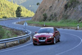 Un Jaguar XFR en la Policía de Rumania