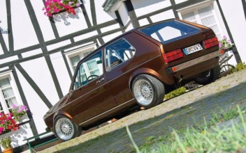 Volkswagen Golf 1983 Chocolate Brown