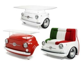 Los mejores muebles inspirados en los autos