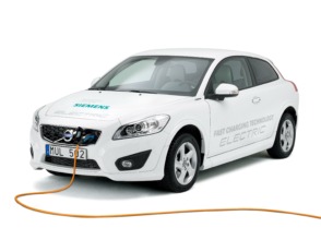 Volvo C30 Eléctrico se carga en 90 minutos