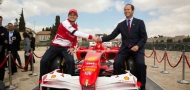 Scuderia Ferrari se presenta en Jerusalén