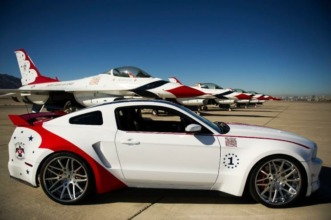US Air Force Thunderbirds Ford Mustang GT fue subastado