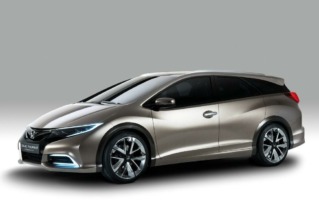 Honda Civic Tourer en el Auto Show de Frankfurt 2013