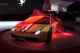 Ferrari 458 Speciale en el Auto Show de Frankfurt 2013