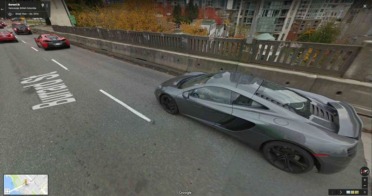 McLaren en Google Street View