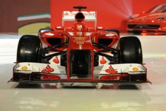 Santa Claus comenzó su viaje con el Ferrari F138