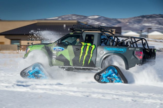 Ford F-150 RaptorTRAX el nuevo juguete de Ken Block