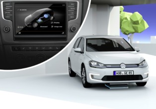 Volkswagen e-GOLF Intellinget Charge, debut en CES Las Vegas 2015