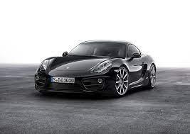 Porsche Cayman Black Edition 2016