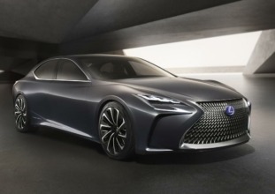 Lexus LF-FC flagship concept, perfecta mezcla entre Gran Turimo y sedán premium