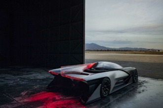 Faraday Future FFZERO1 concept en CES Las Vegas 2016