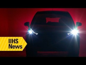 Mejores y peores luces en los autos, según el IIHS