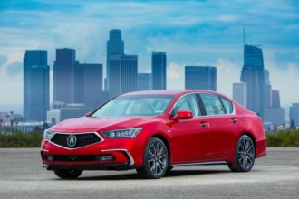 Acura RLX de conducción autónoma a prueba en California