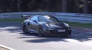 Porsche 911 GT2 RS, 1ra. prueba en el Nürburgring
