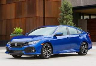 Honda Civic Sedán y Coupé 2017 con transmisión manual