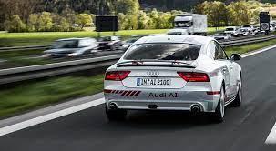 Digital Motorway Test Bed de Audi en la Autobahn