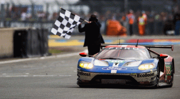 Cuatro Ford GT a las 24 Horas de Le Mans 2017