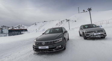 Volkswagen Driving Experience, clases de manejo en nieve y hielo