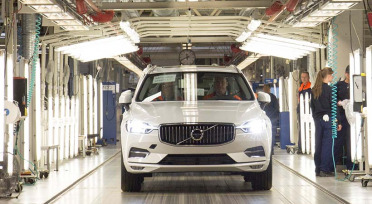 Primera Volvo XC60 2018 salió de la fábrica en Suecia