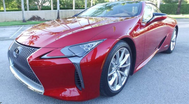 Prueba de manejo Lexus LC500h 2017 ... y a comer sushi