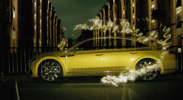 Volkswagen Arteon 2018 obra de arte de un fotógrafo ciego