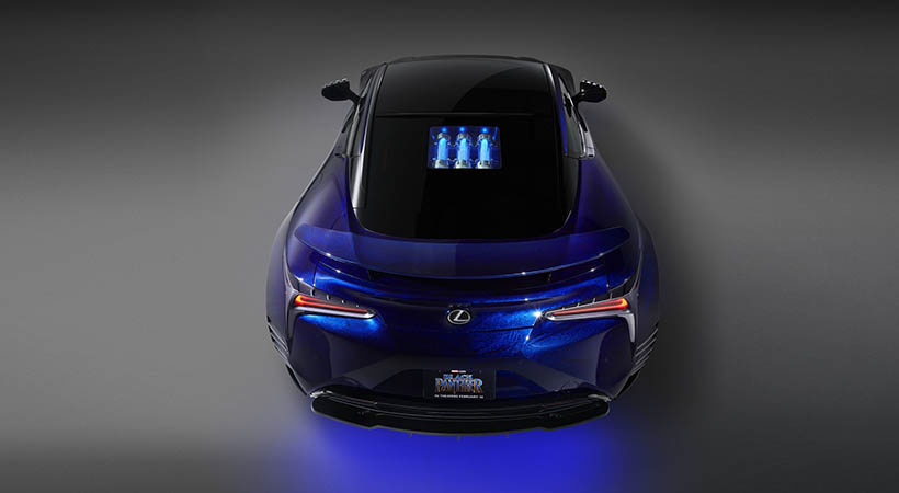 Lexus LC Inspiration Series 2018, The Black Panther Inspired Lexus LC, SEMA Show, Lexus