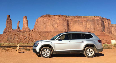 Volkswagen Road Trip en Arizona con Atlas y Tiguan 2018