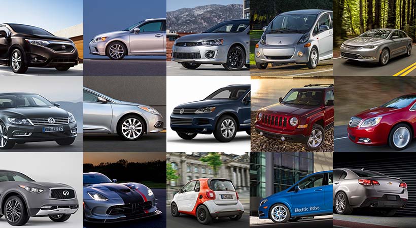 Top 15 autos discontinuados para 2018 ¿Los vas a extrañar?