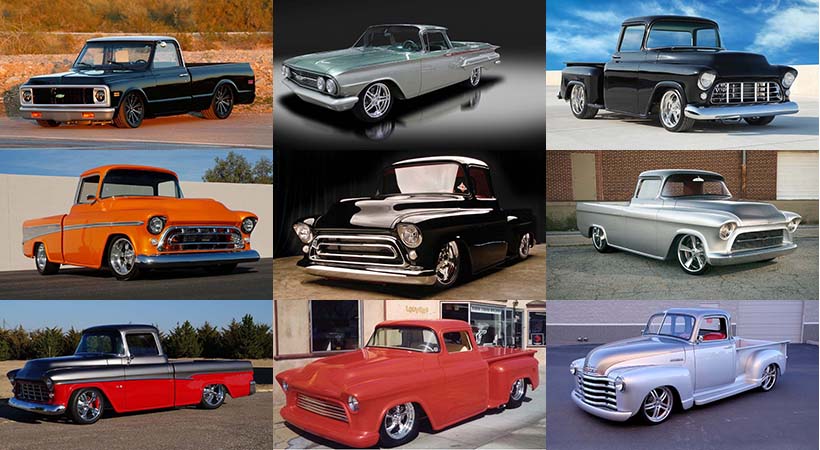 Top 9 pick ups Chevy Clásicas de más de $100,000