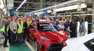Toyota Corolla 1 millón Made in Mississippi en solo 10 años