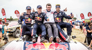 Carlos Sainz y Lucas Cruz ganadores Rally Dakar 2018