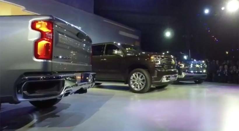 Debut Chevrolet Silverado 2019