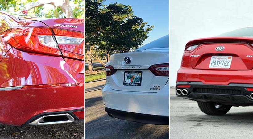 Honda Accord, Toyota Camry y Kia Stinger, finalistas Auto del Año NACTOY 2018