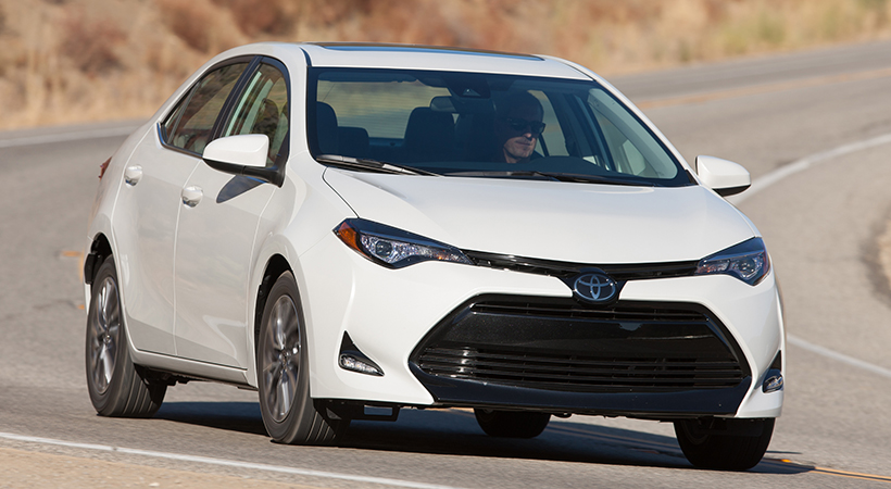 Top 10 Autos 2018 de Consumer Reports