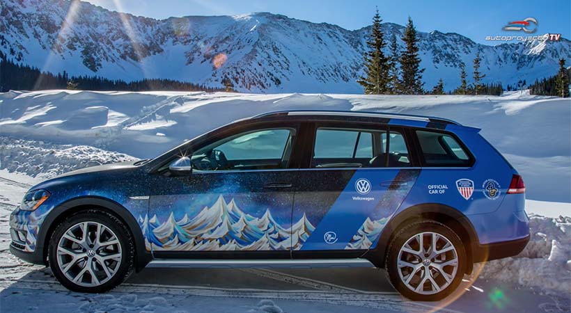 Volkswagen acelera en la nieve