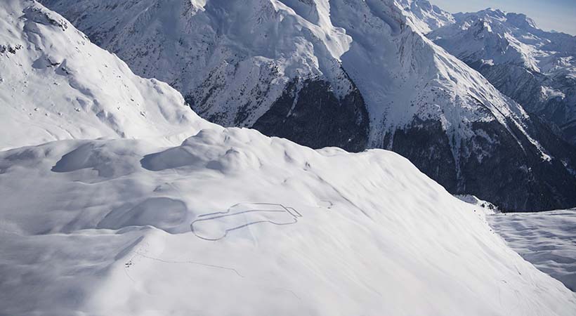 Defender en los Alpes Franceses