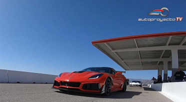 Hot Lap Corvette ZR1 2019 en Las Vegas con Tony Kanaan