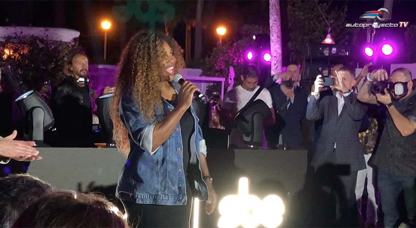 Lincoln celebró con Serena Williams en el Delano, Miami Beach