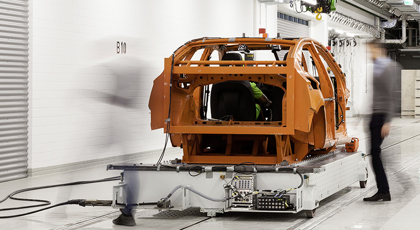 Centro de Seguridad Volkswagen para 800 pruebas de choque al año