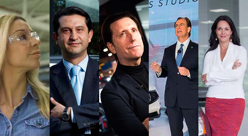 Top 5 Hispanos de la industria de los autos en Estados Unidos