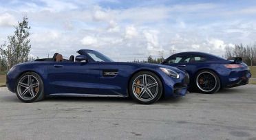 Mercedes-AMG GT R vs Mercedes-AMG GT C 2018 en Miami