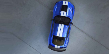 Ford revela una nueva foto del Mustang Shelby GT500 ¡desde el cielo!