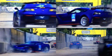 Mark Reuss estrelló el Corvette Pace Car de la IndyCar Series en Detroit