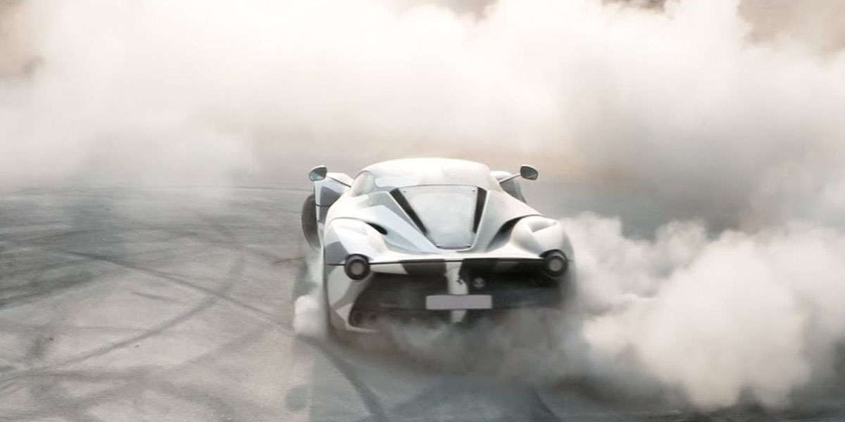 LaFerrari Hace Drifting LaFerrari Hace Drifting