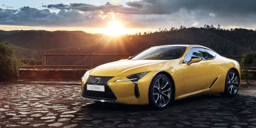 Lexus LC 500h Yellow Edition, debut en el Auto Show Paris 2018