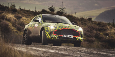 Aston Martin DBX Crossover, primeras imágenes oficiales del prototipo