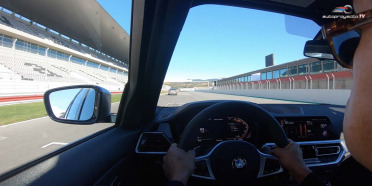 Test Drive BMW 3 Series 2019 detrás de Timo Glock
